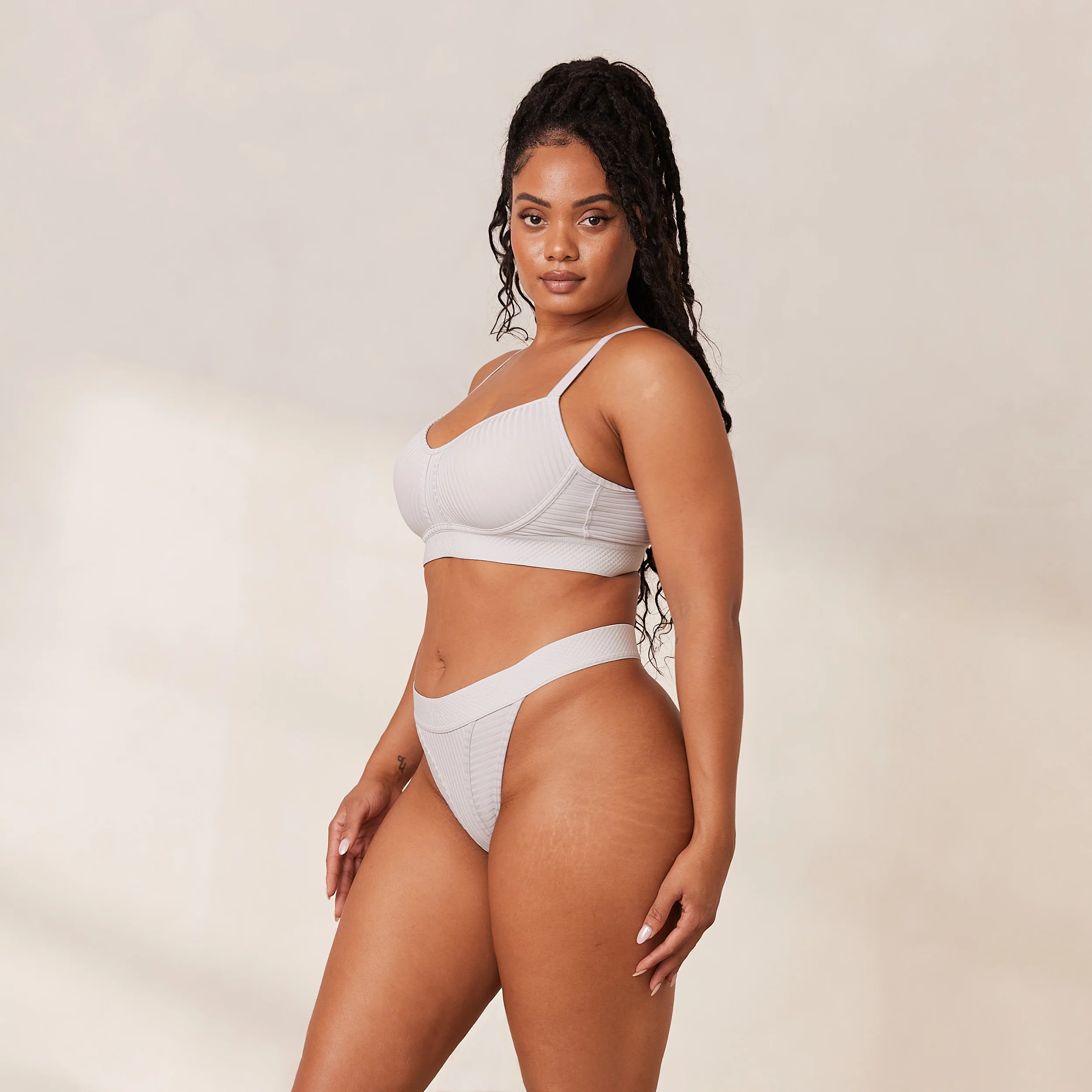 Bare Bra  - Grey - Image 11