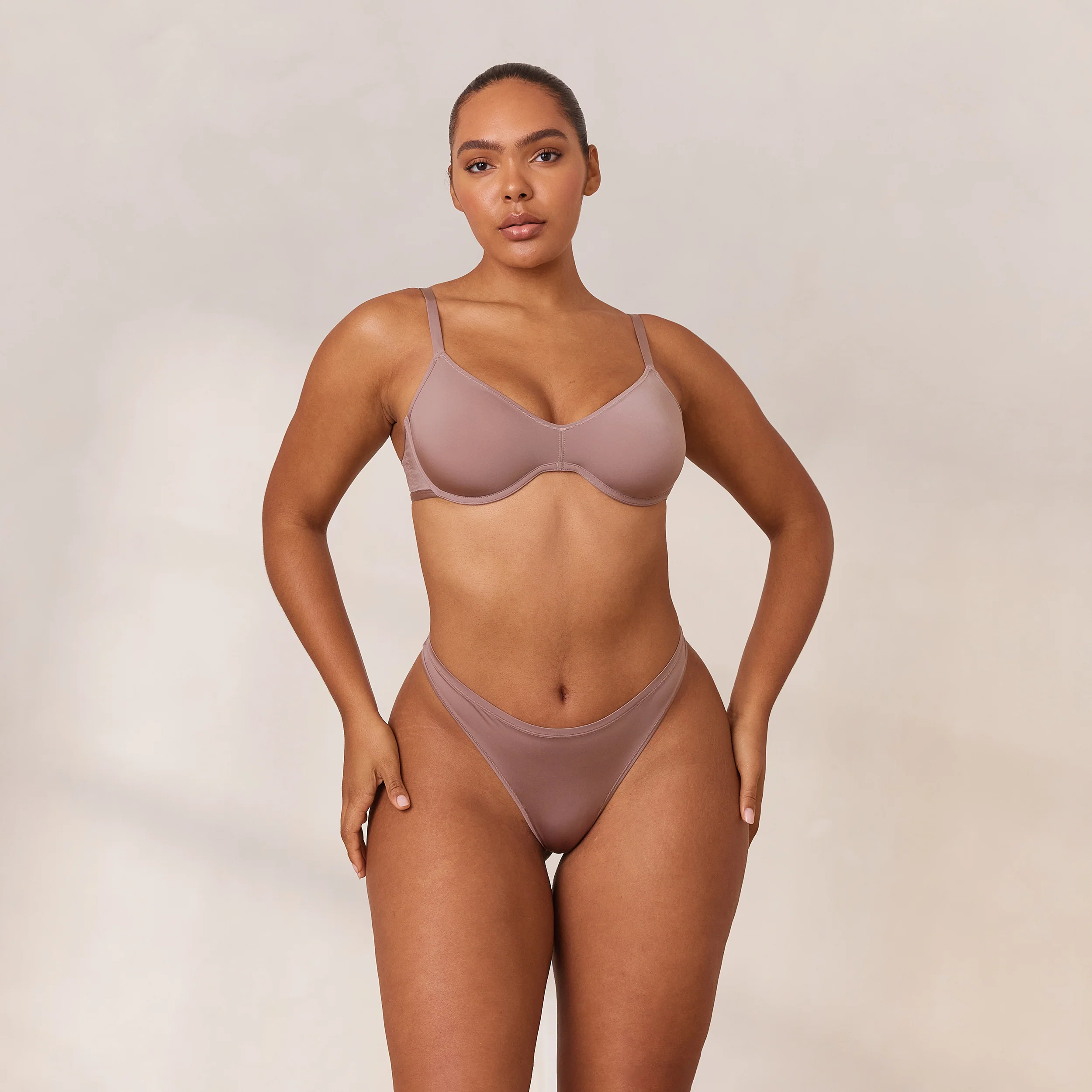 Barely There Plunge Bra - Mauve - Image 8