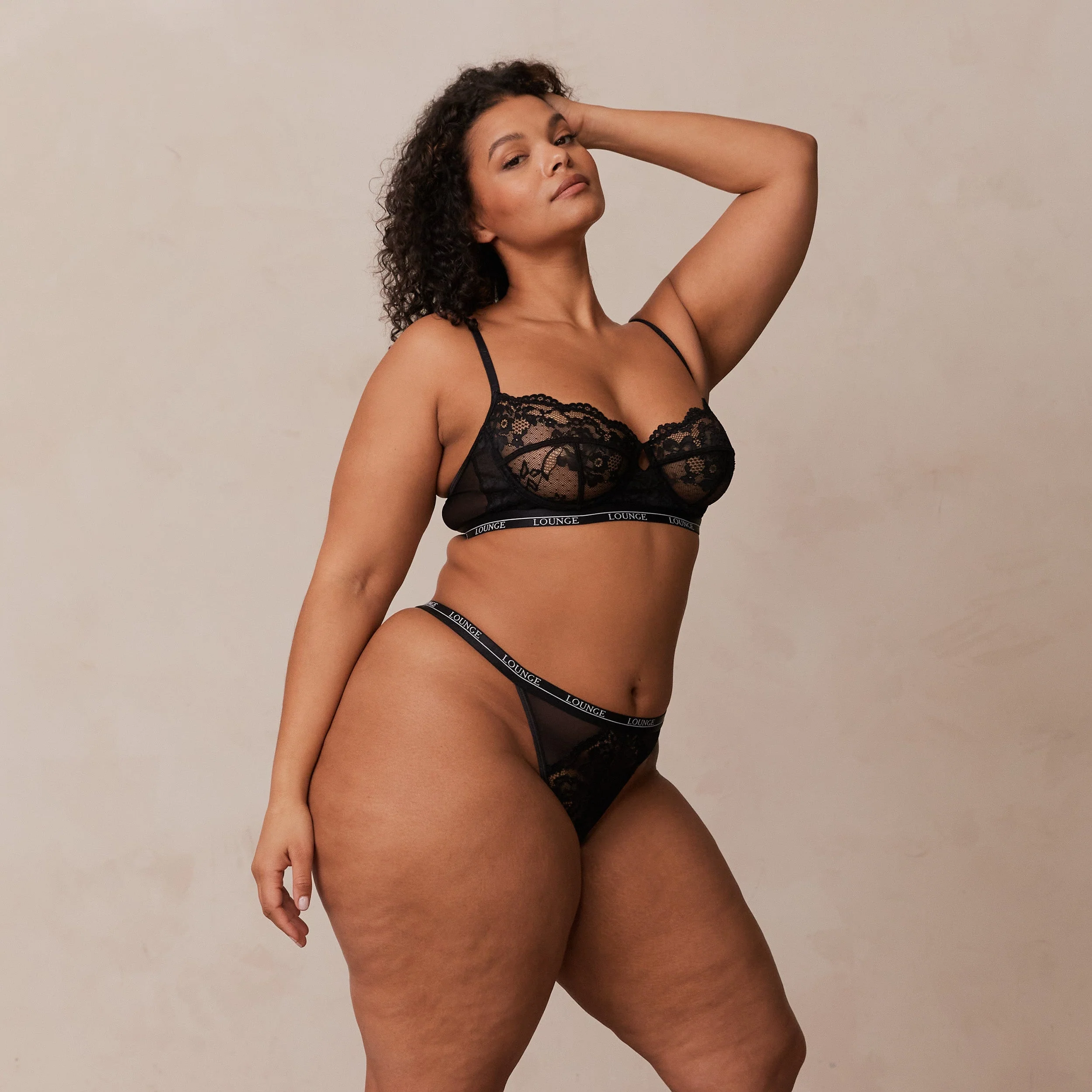 Blossom Balcony Bra  - Black - Image 9