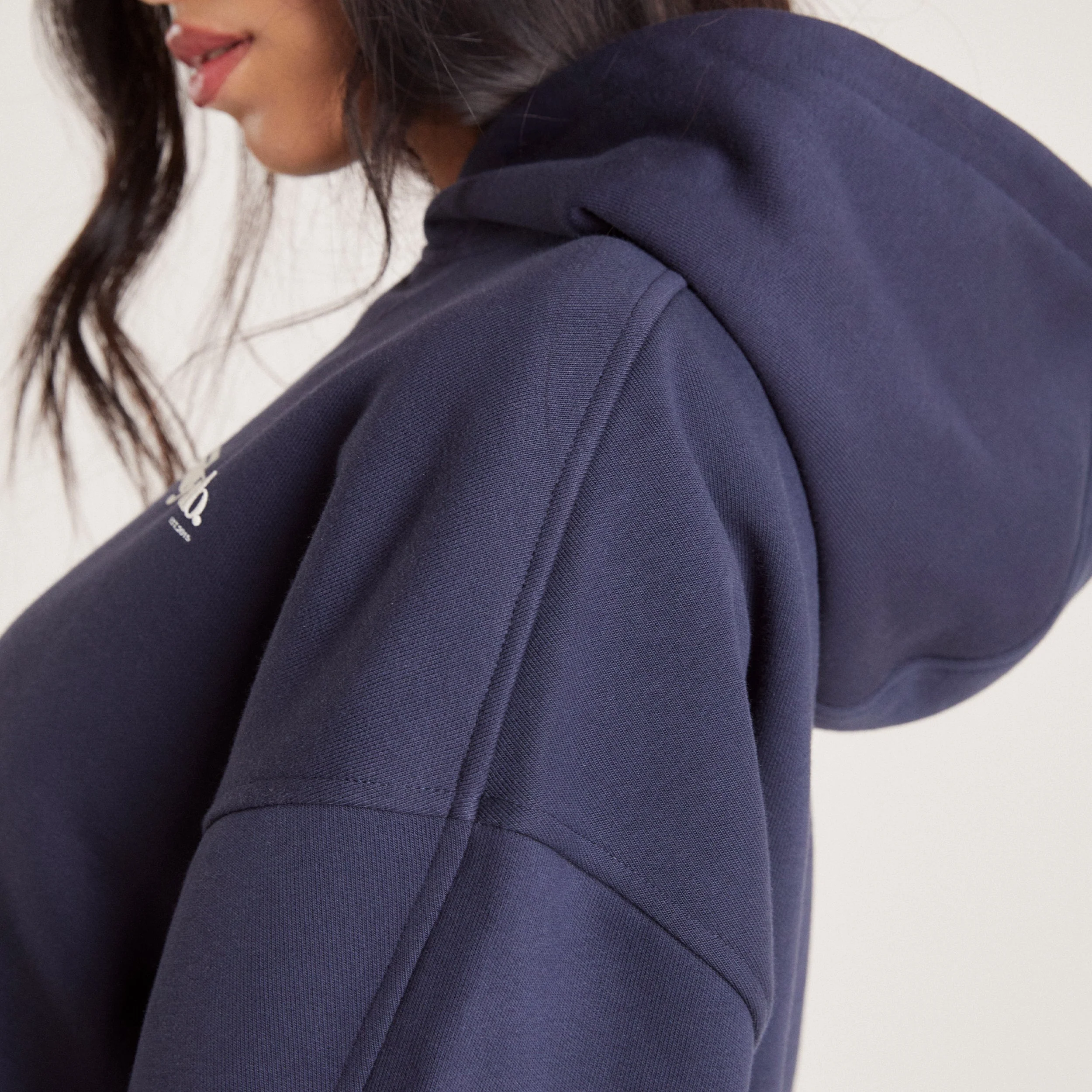 Boxy Hoodie - Ink Blue - Image 5