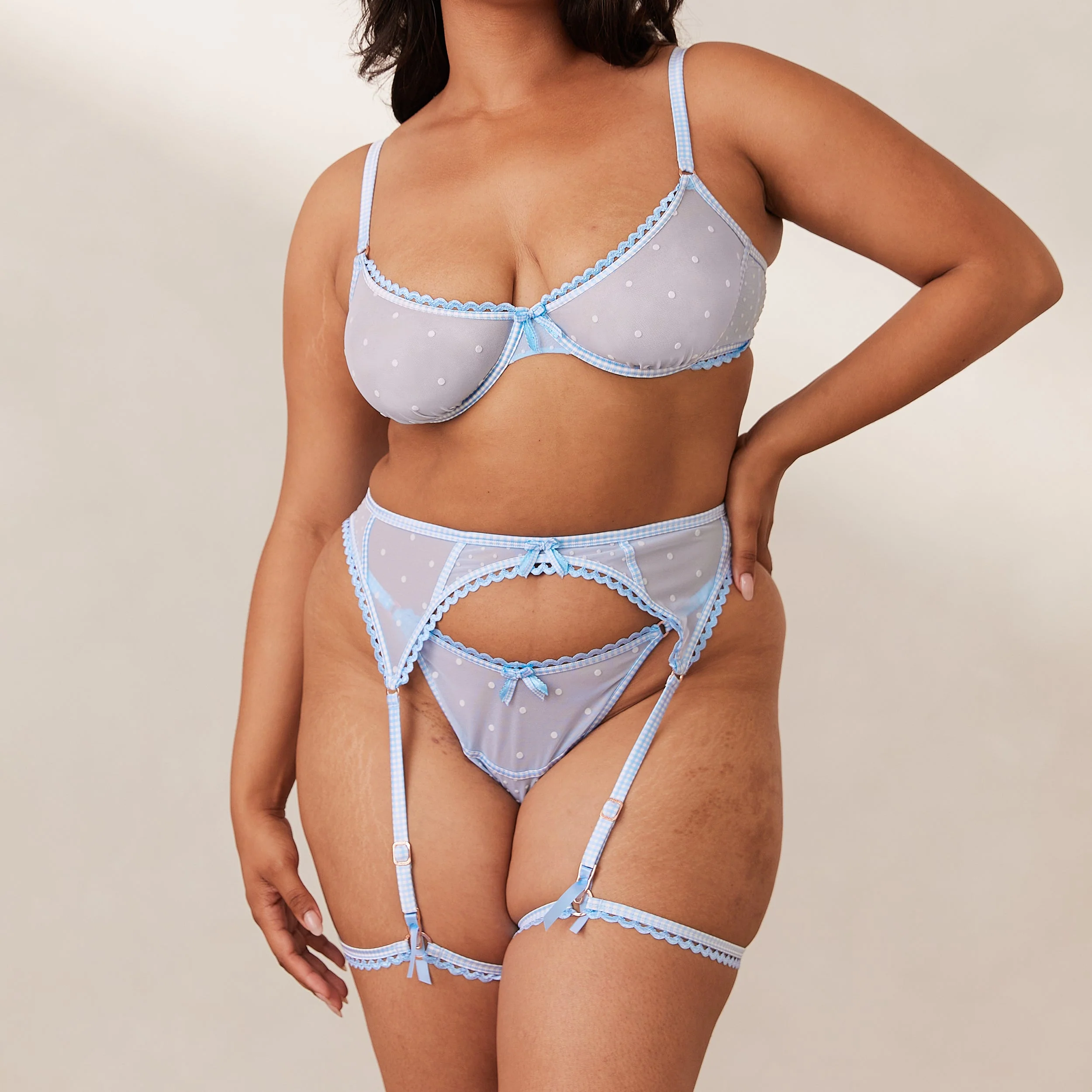 Carina Intimates Bra - Blue - Image 6