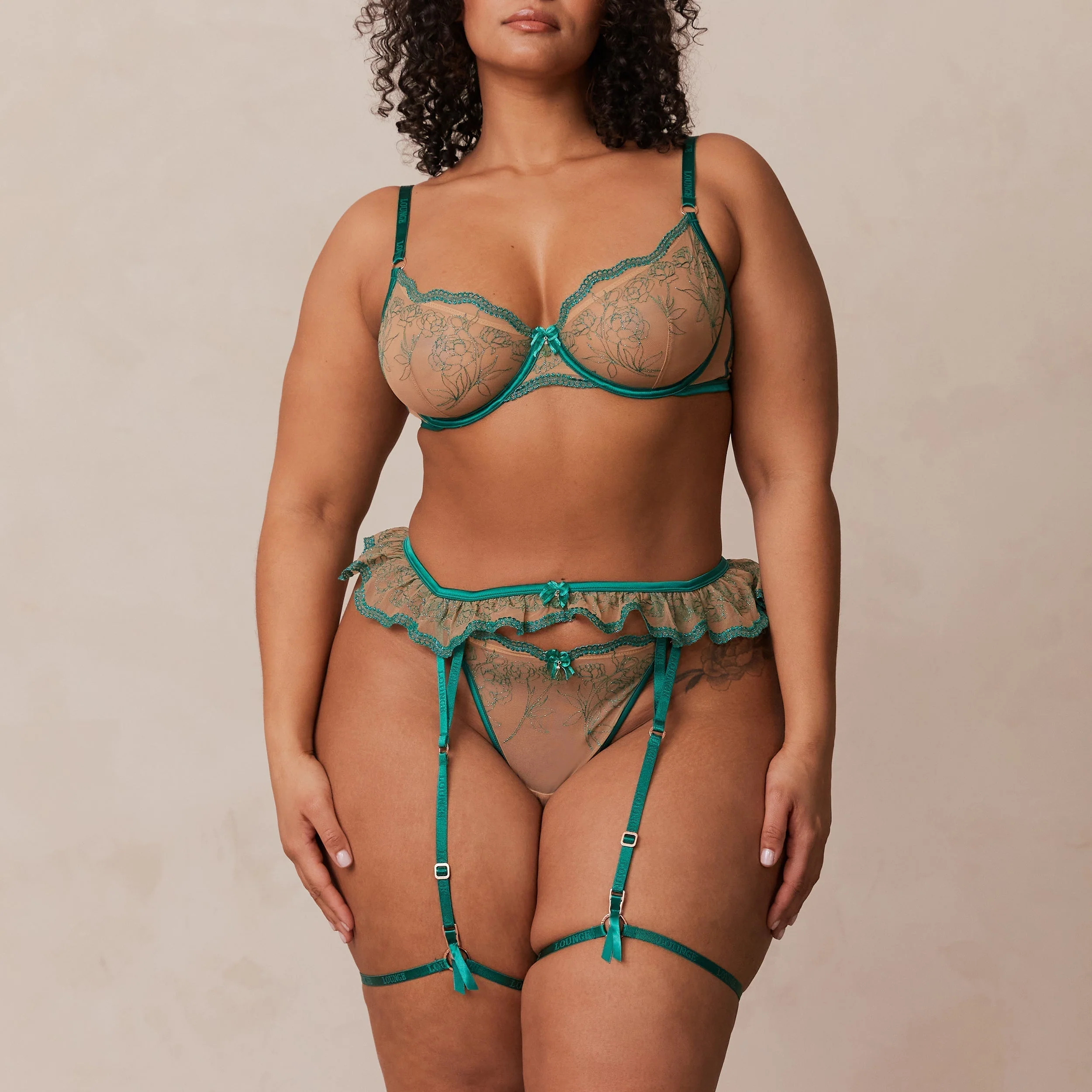 Celine Intimates Bra - Green - Image 9