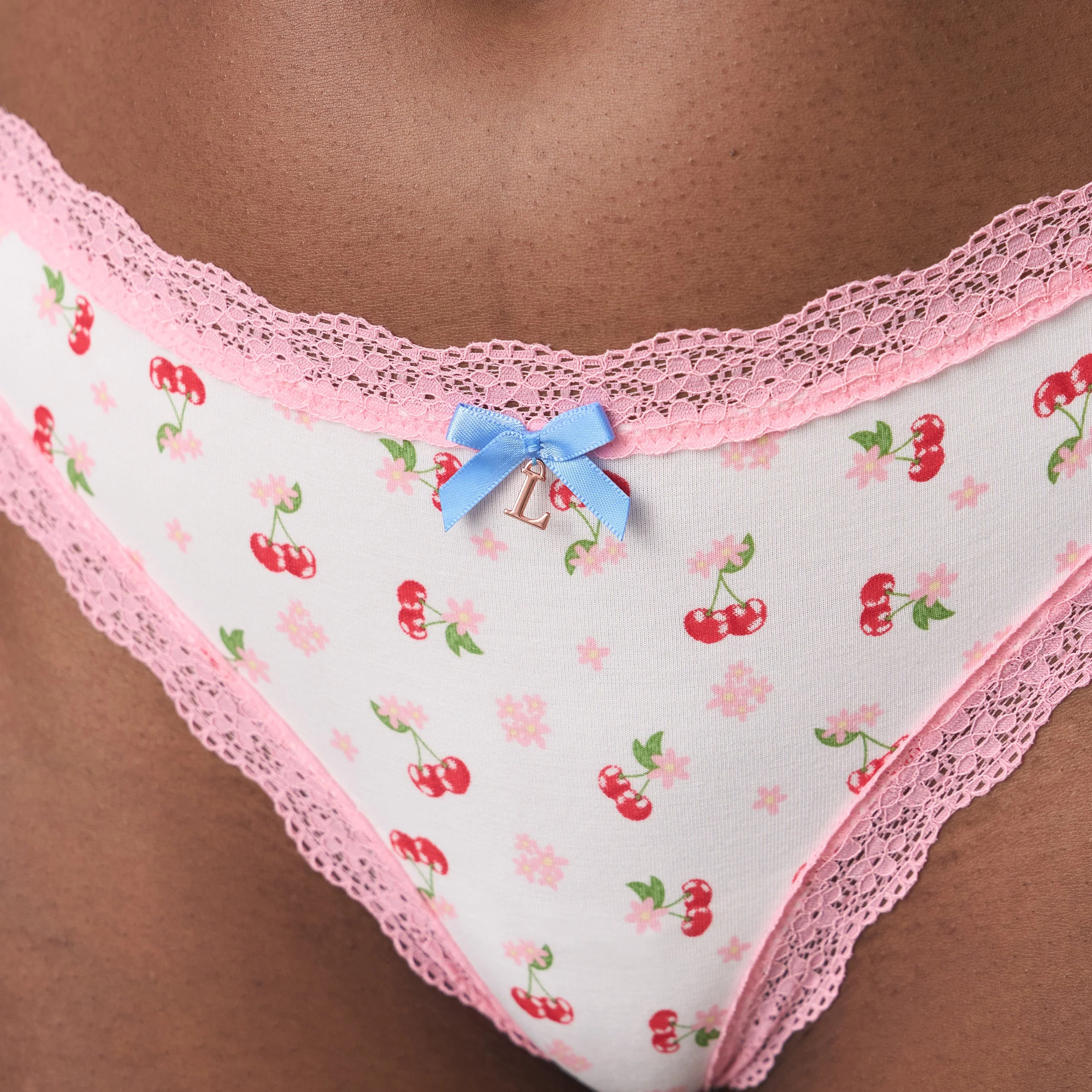 Cherry Print Thongs (3-Pack) - Multi - Image 6