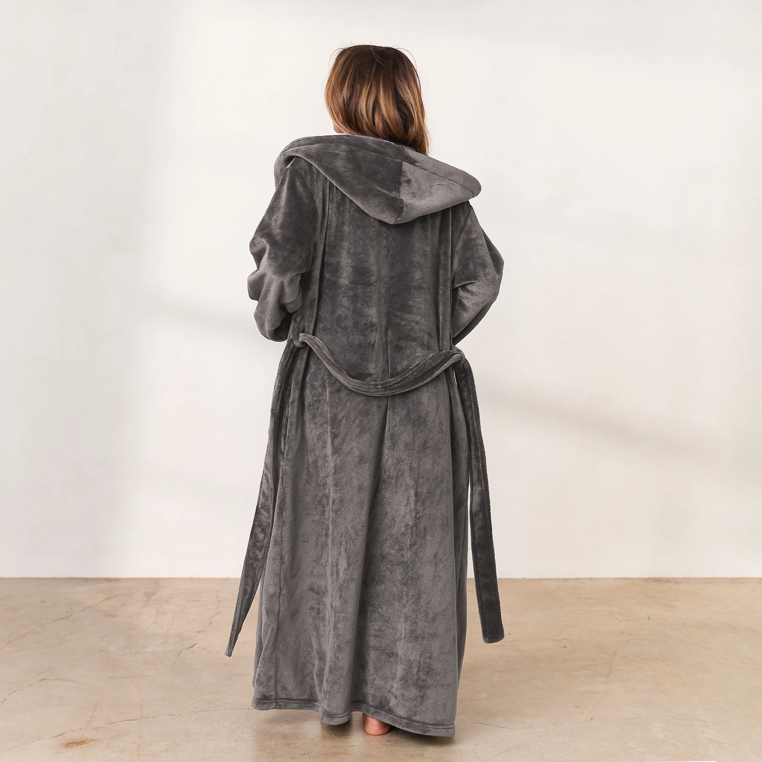 Cuddle Me Dressing Gown - Charcoal - Image 5
