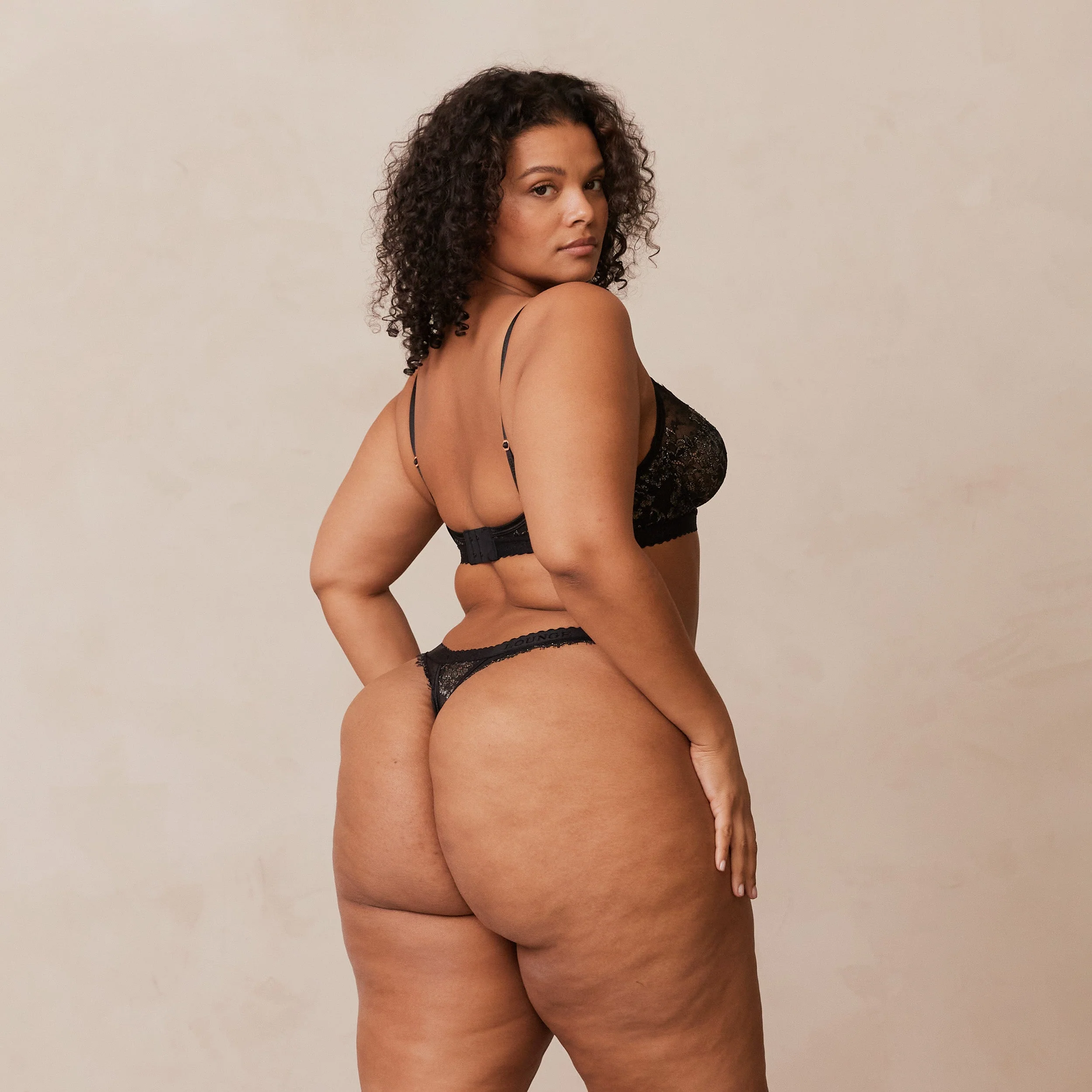 Desire Balcony Bra  - Black - Image 5