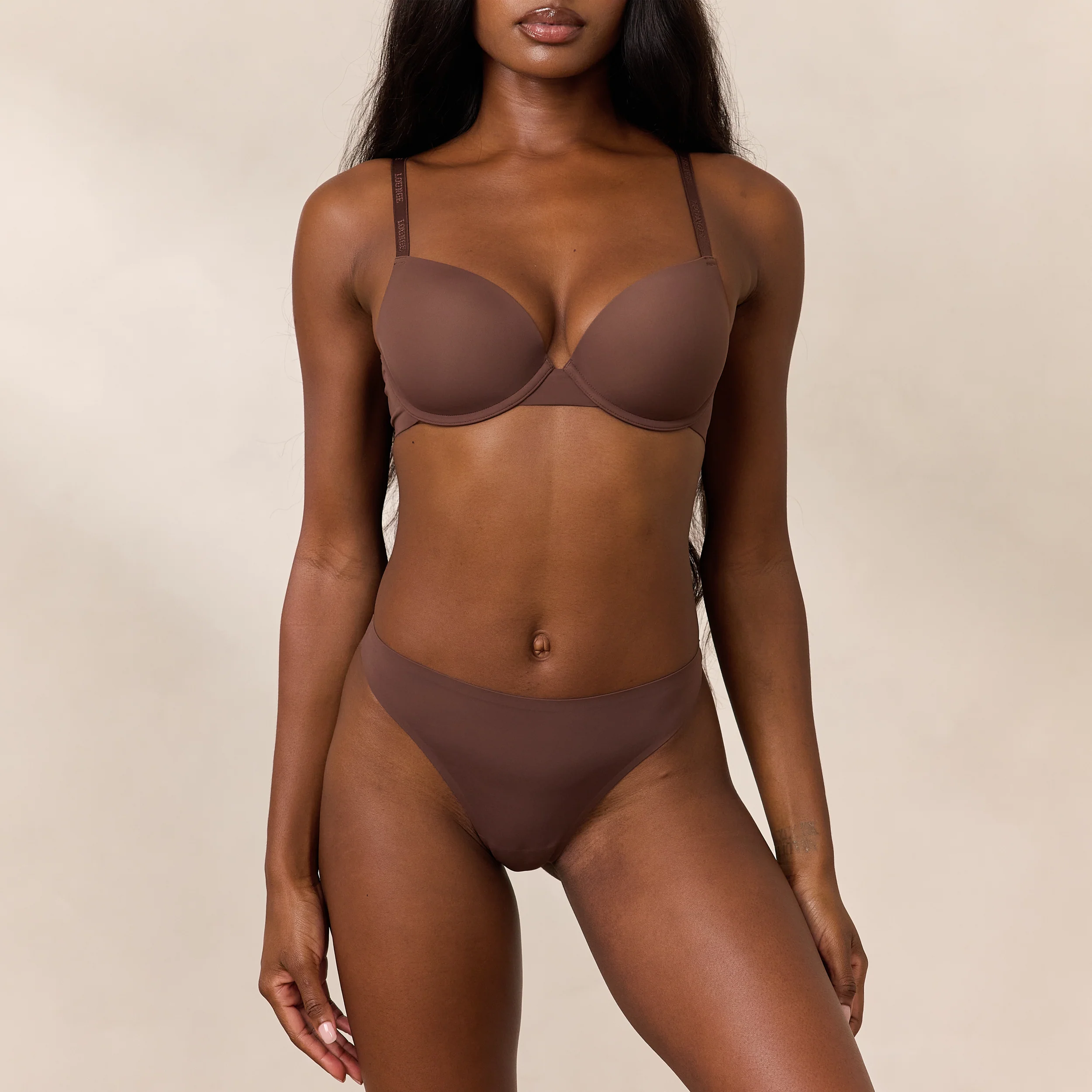 Invisible Form T-Shirt Bra - Cocoa - Image 3