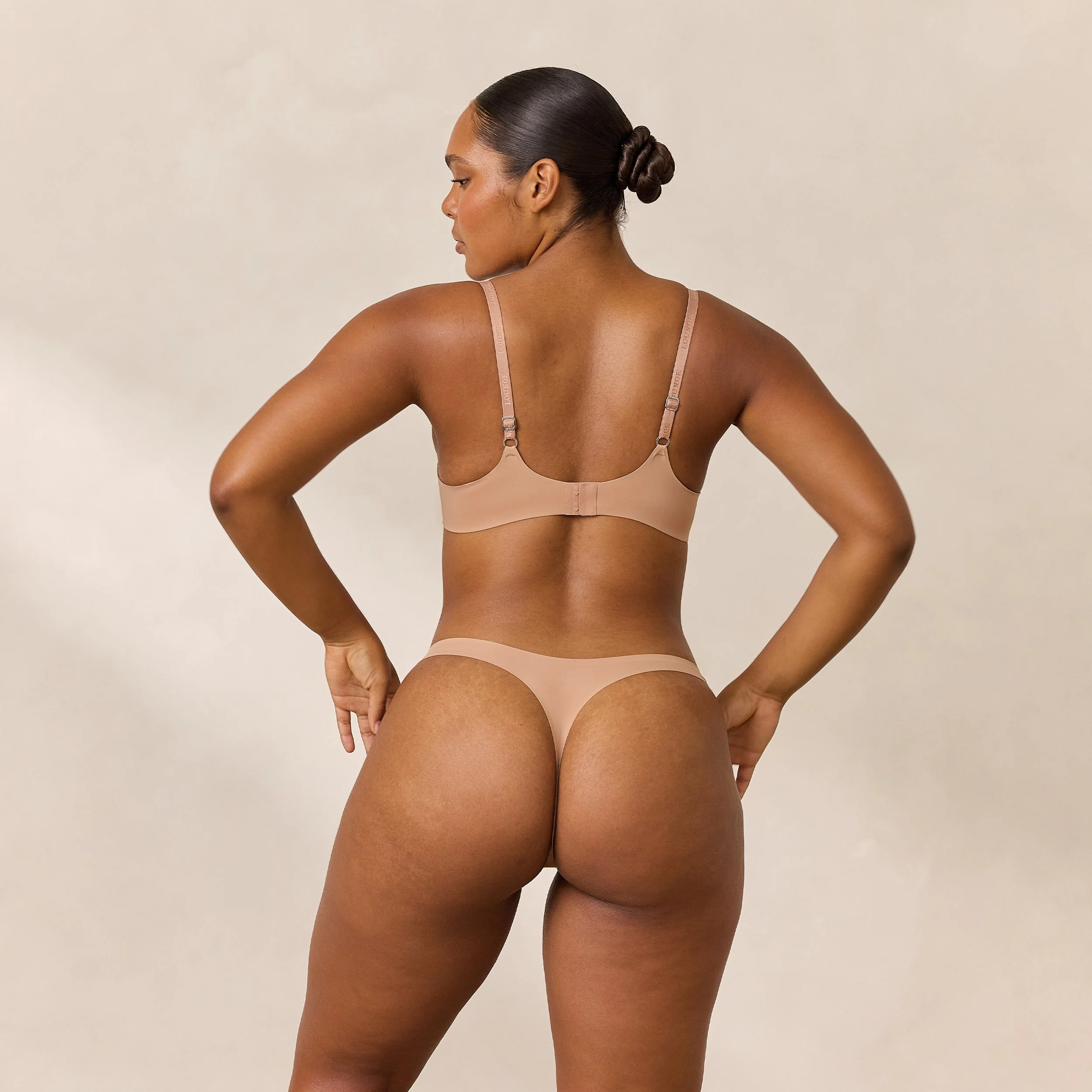 Invisible Form T-Shirt Bra - Honey - Image 2