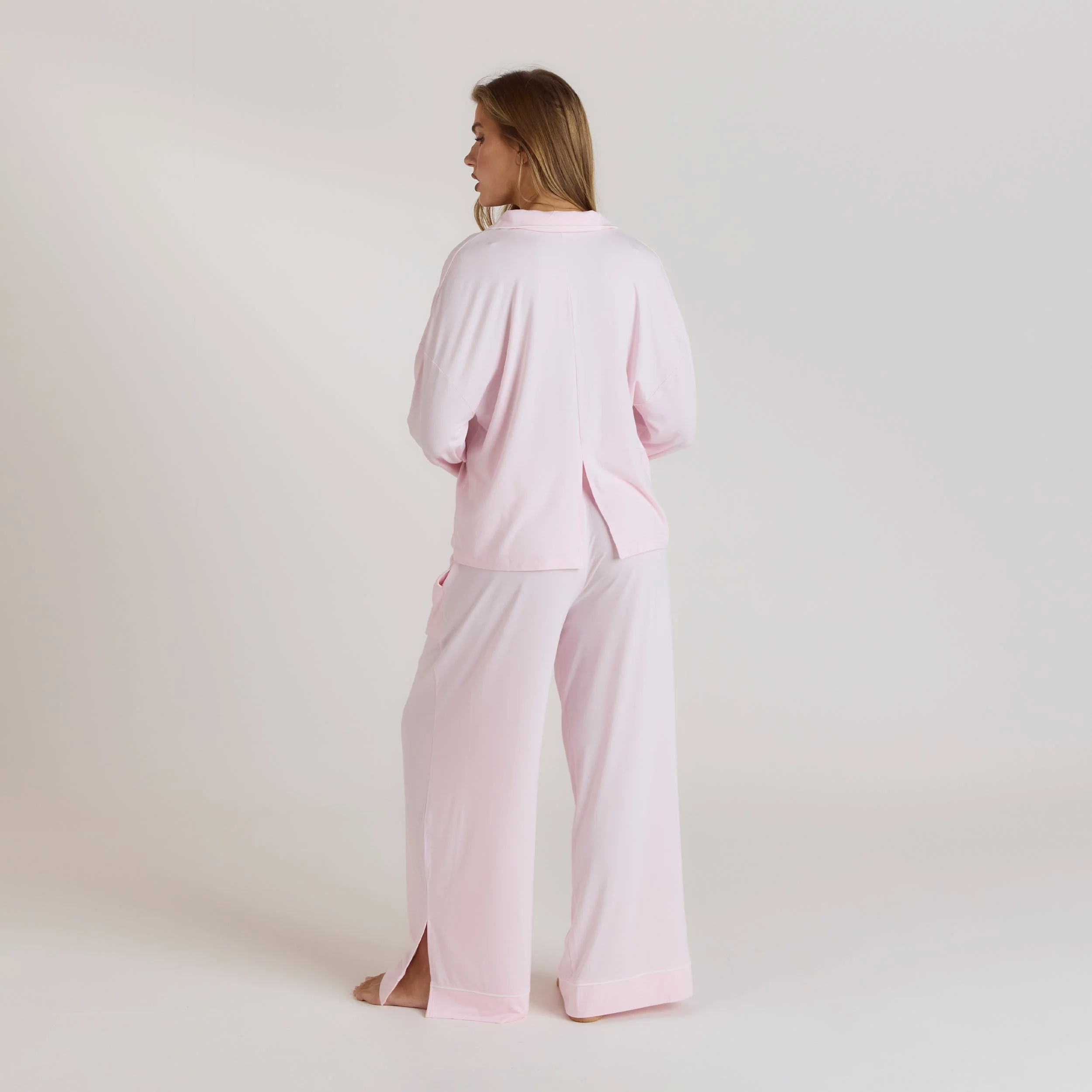 Modal Pyjama Bottoms - Pink - Image 5