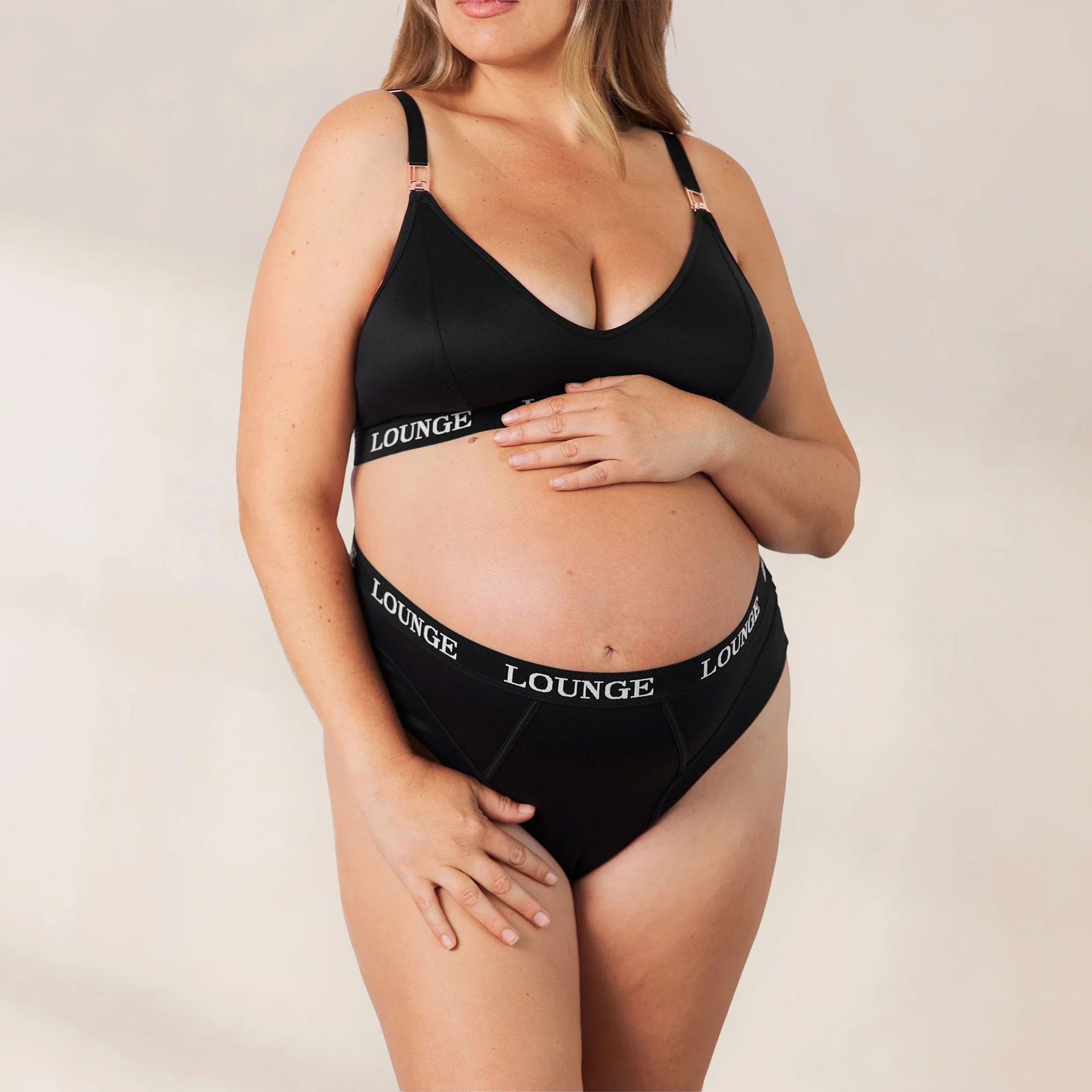 Nurture Nursing Bra - Black - Image 14