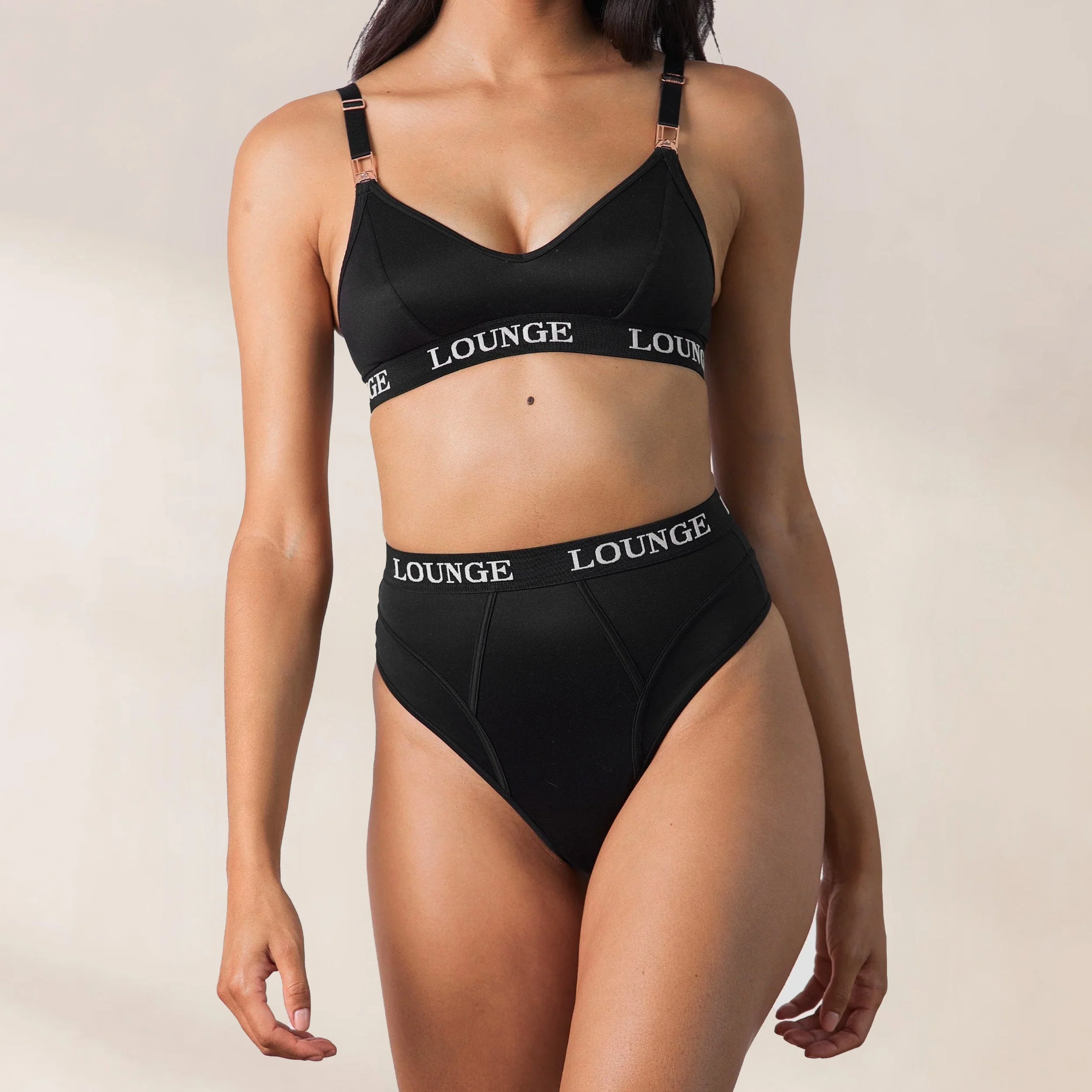 Nurture Nursing Bra - Black - Image 4