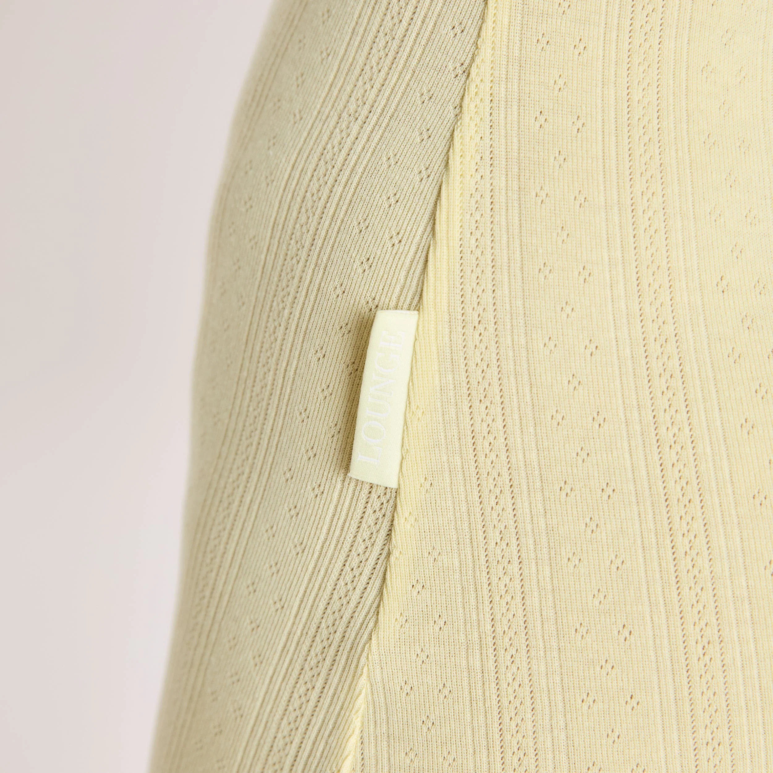 Pointelle Romper - Buttercup Yellow - Image 6