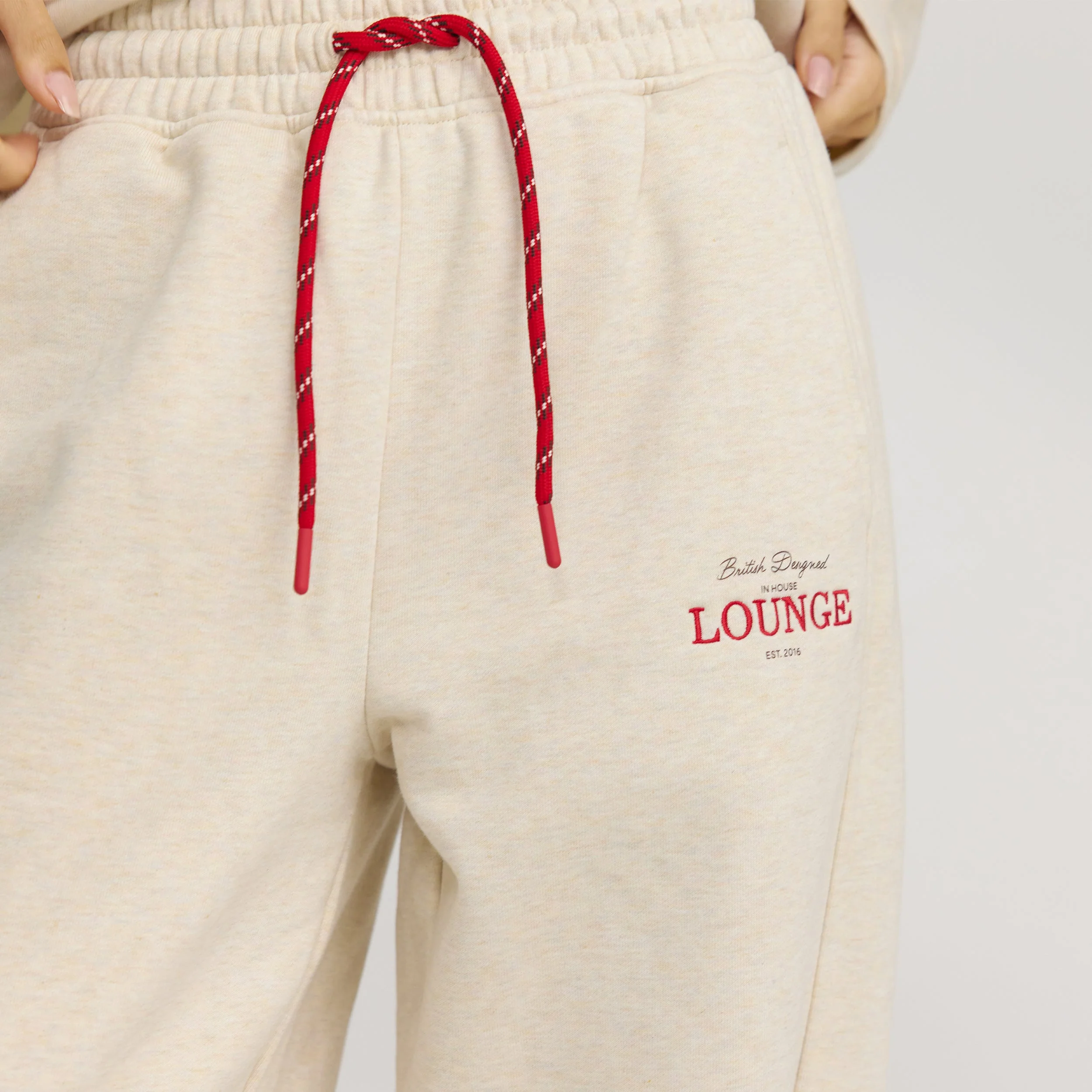 Straight-Leg Joggers - Oat Marl - Image 6