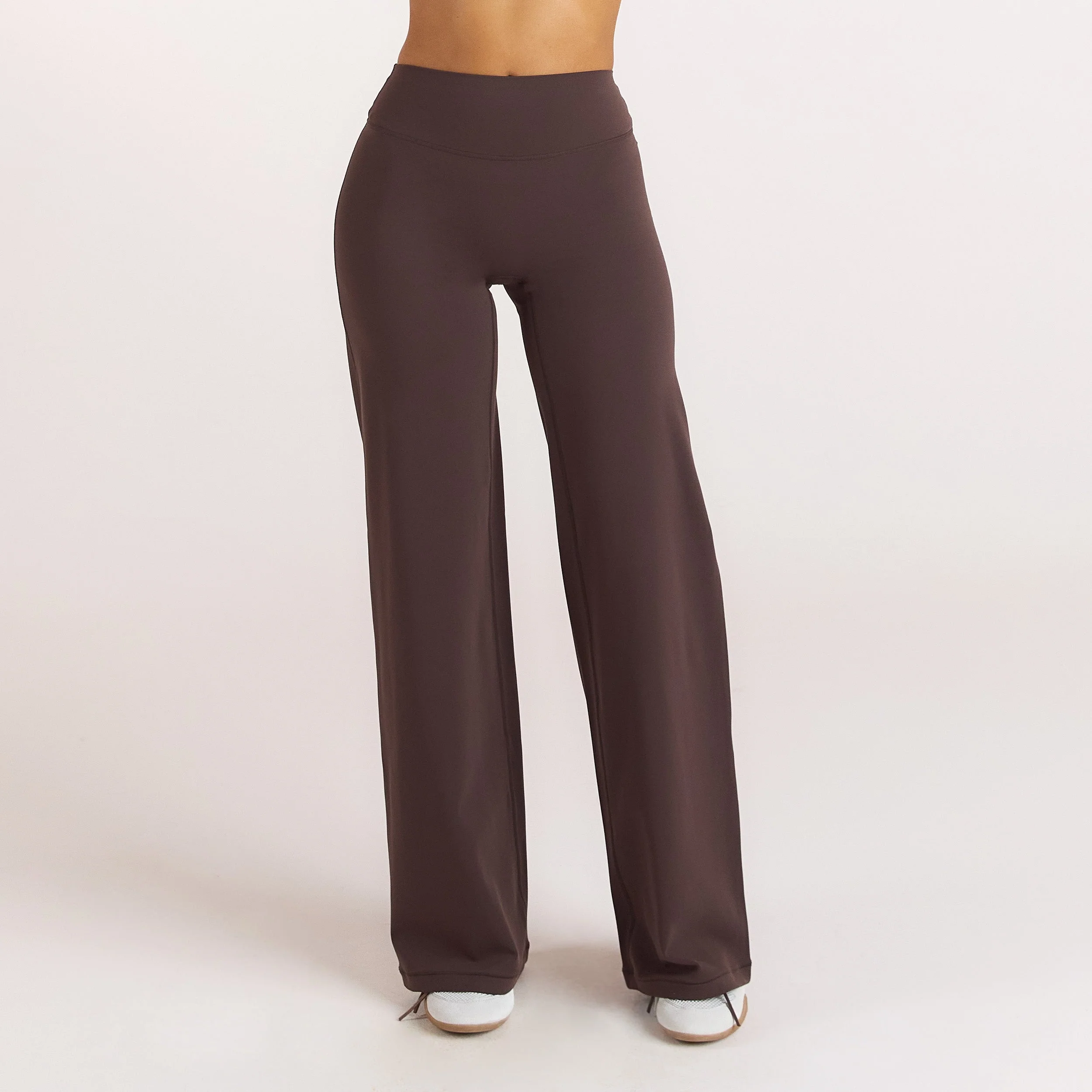 ContourSoft Straight-Leg Leggings - Dark Chocolate - Image 2