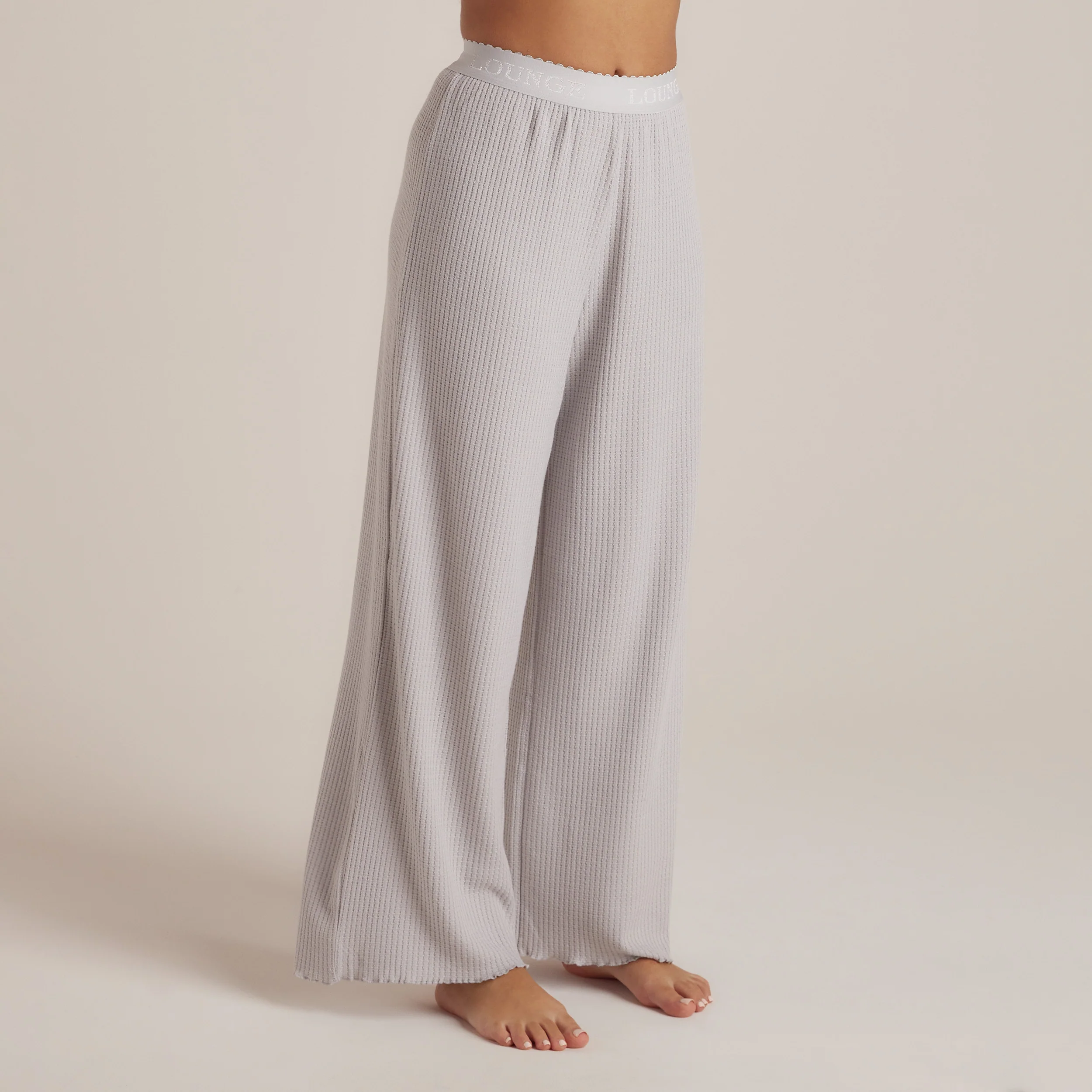 Soft Waffle Pyjama Bottoms - Frost - Image 5